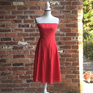 J crew strapless dress size 4